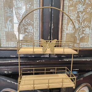 Tiered Tray - Dolly Parton's Signature Butterfly freestanding shelf
